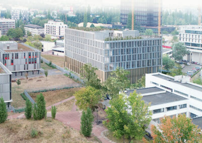 Construction de la Maison Internationale de la Recherche